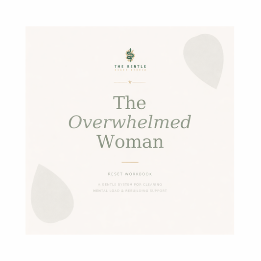The Overwhelmed Woman Reset Workbook (Digital Download)