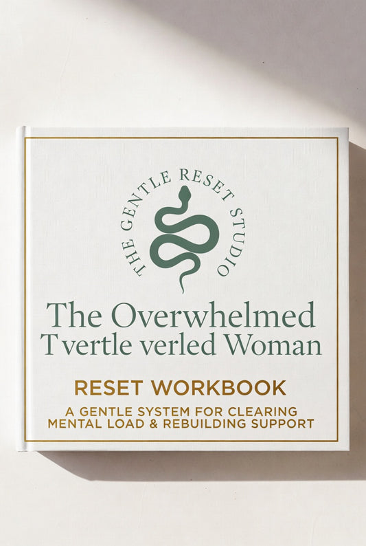 The Overwhelmed Woman Reset Workbook (Digital Download)