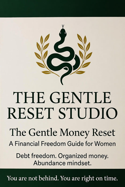 The Gentle Money Reset – A Financial Freedom Guide for Women (Digital Download)